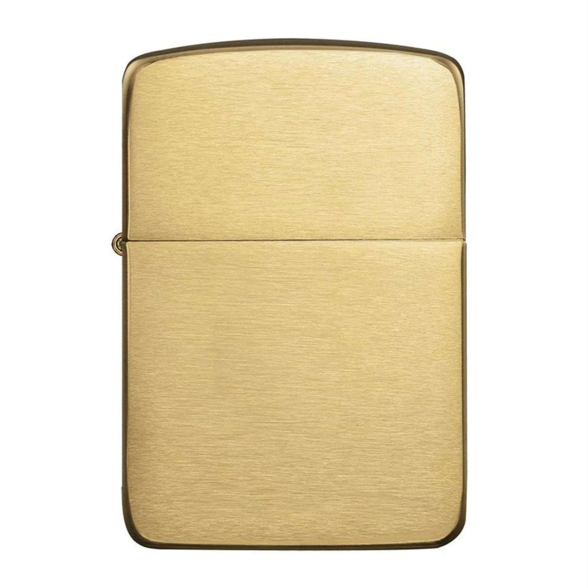 Zippo Zippo 1941 Replica Brushed     Brass Lighter 1941b