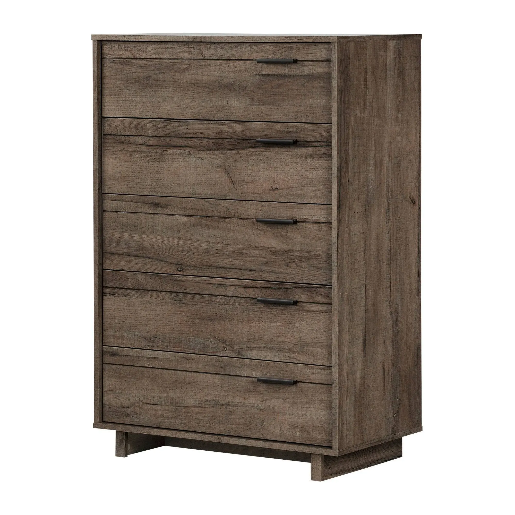 Mainstays Classic 5 Drawer Dresser, Gray