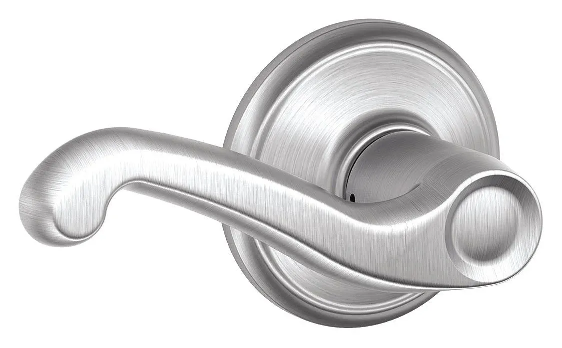 Schlage F10FLA626 Flair Passage Lever, Satin Chrome