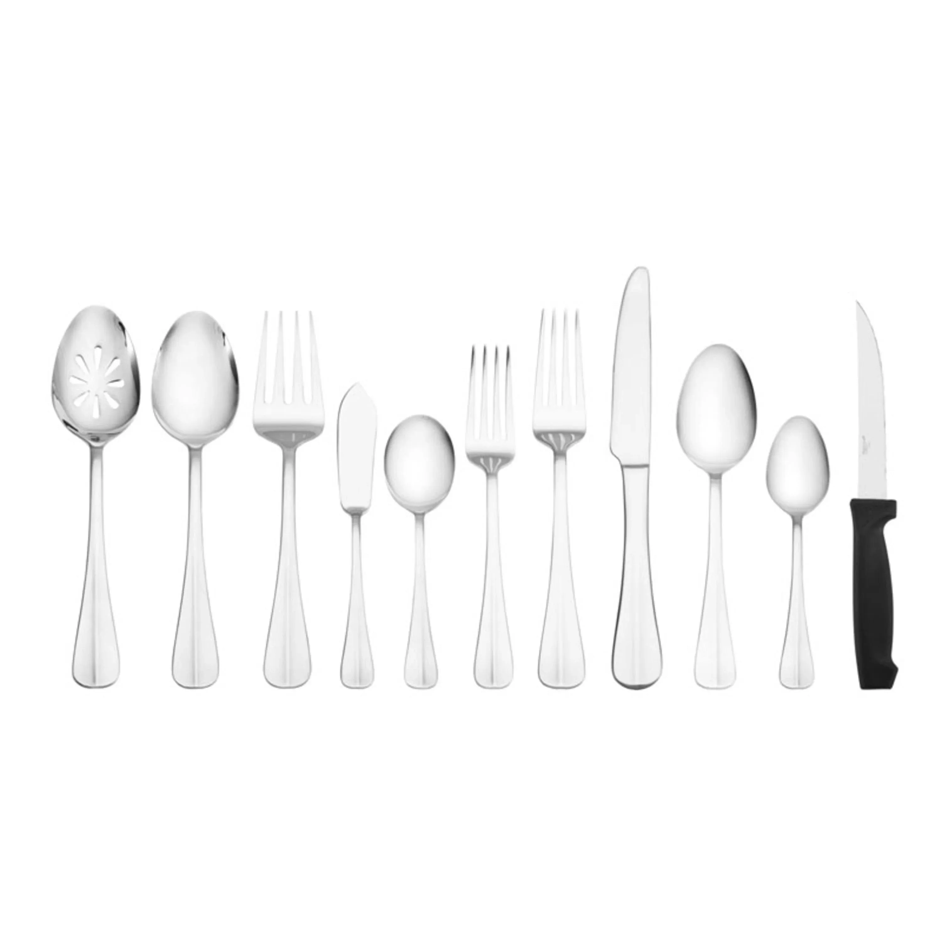 Simplicity 53-Piece Flatware Set, , Service for 8