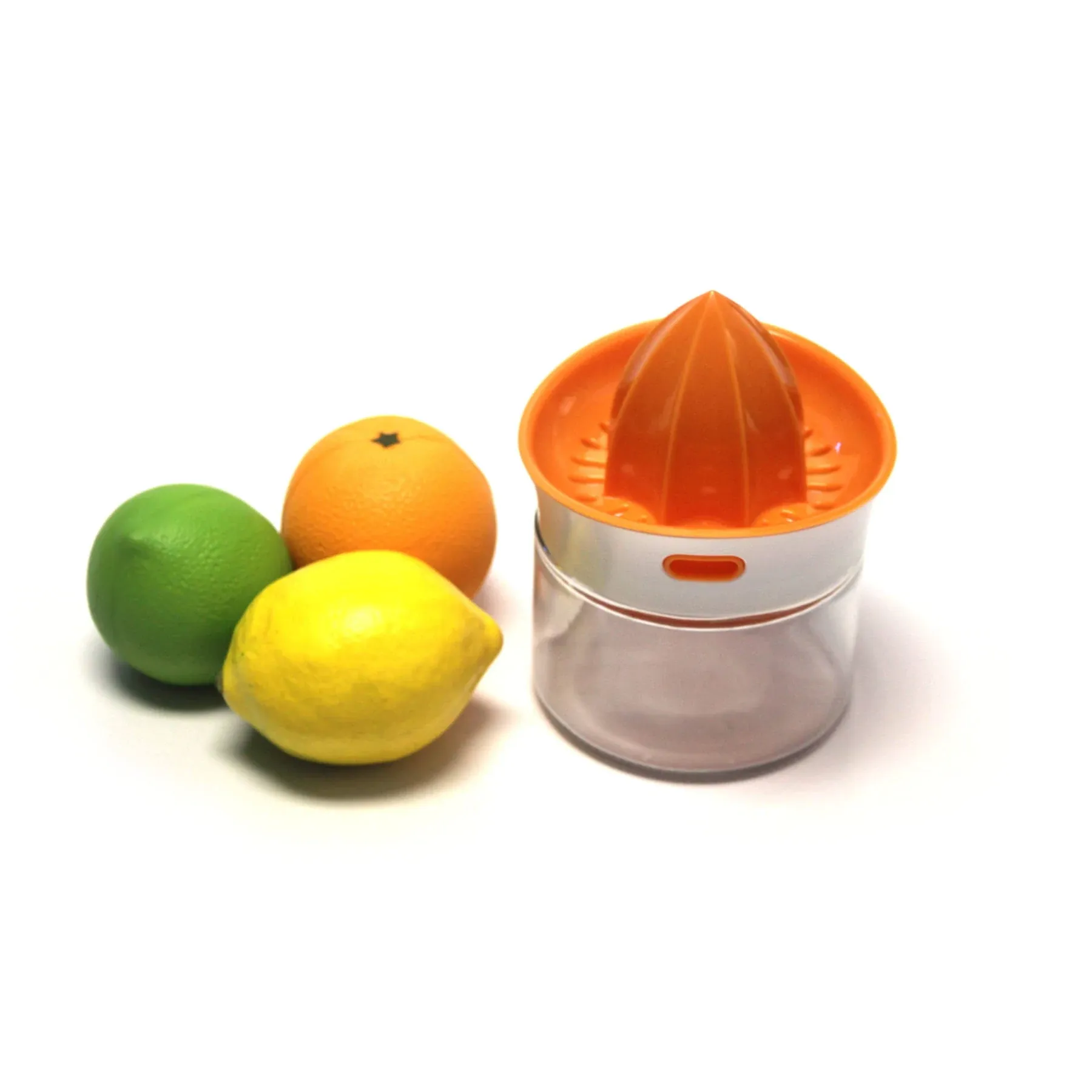  Joie Squeeze and Pour Citrus Lemon Lime Extractor Masticating Juicer Glass NEW