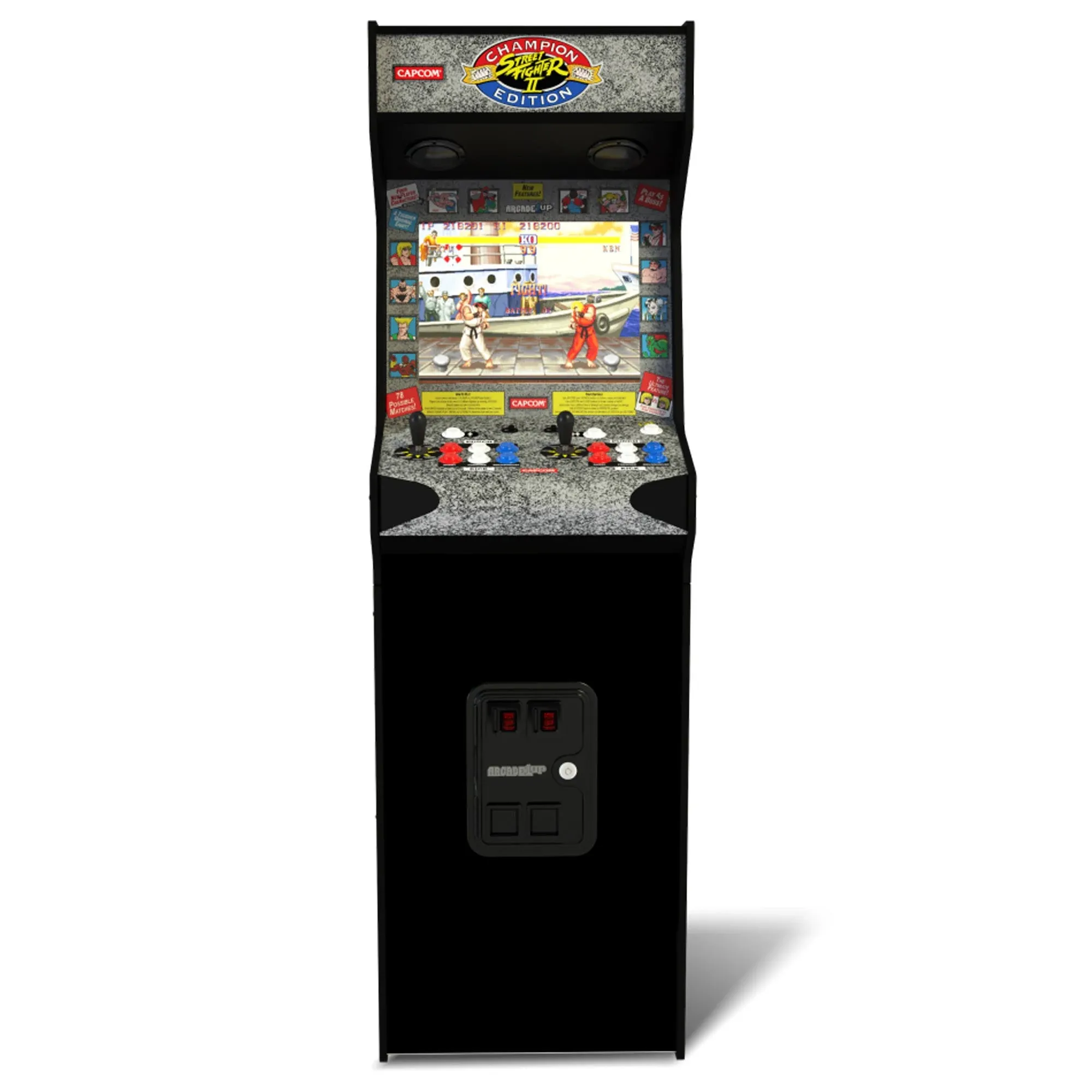 Arcade1Up Street Fighter II: CE Deluxe Arcade Machine