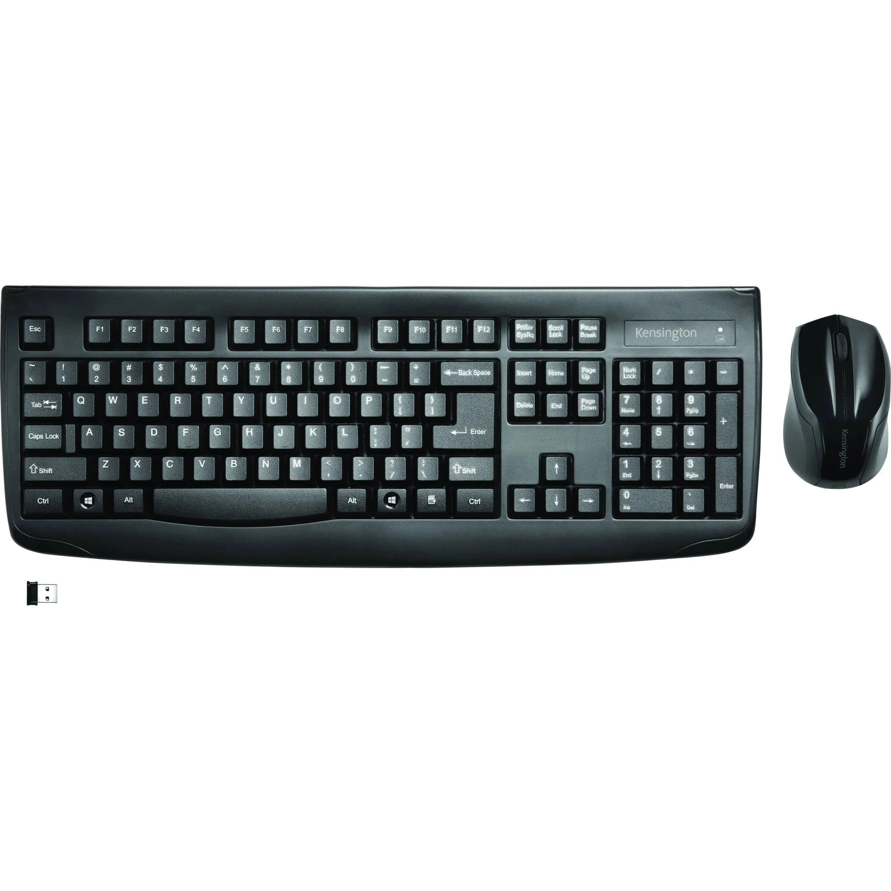 Keyboard/Mouse Set, Blk, Wireless, USB