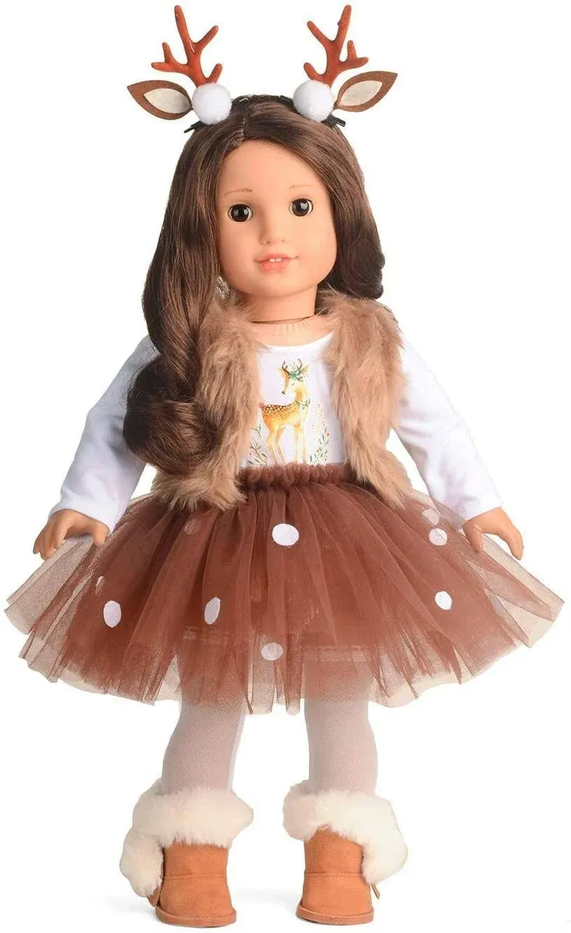 Sweet Dolly Deer Costume Tutu Dress