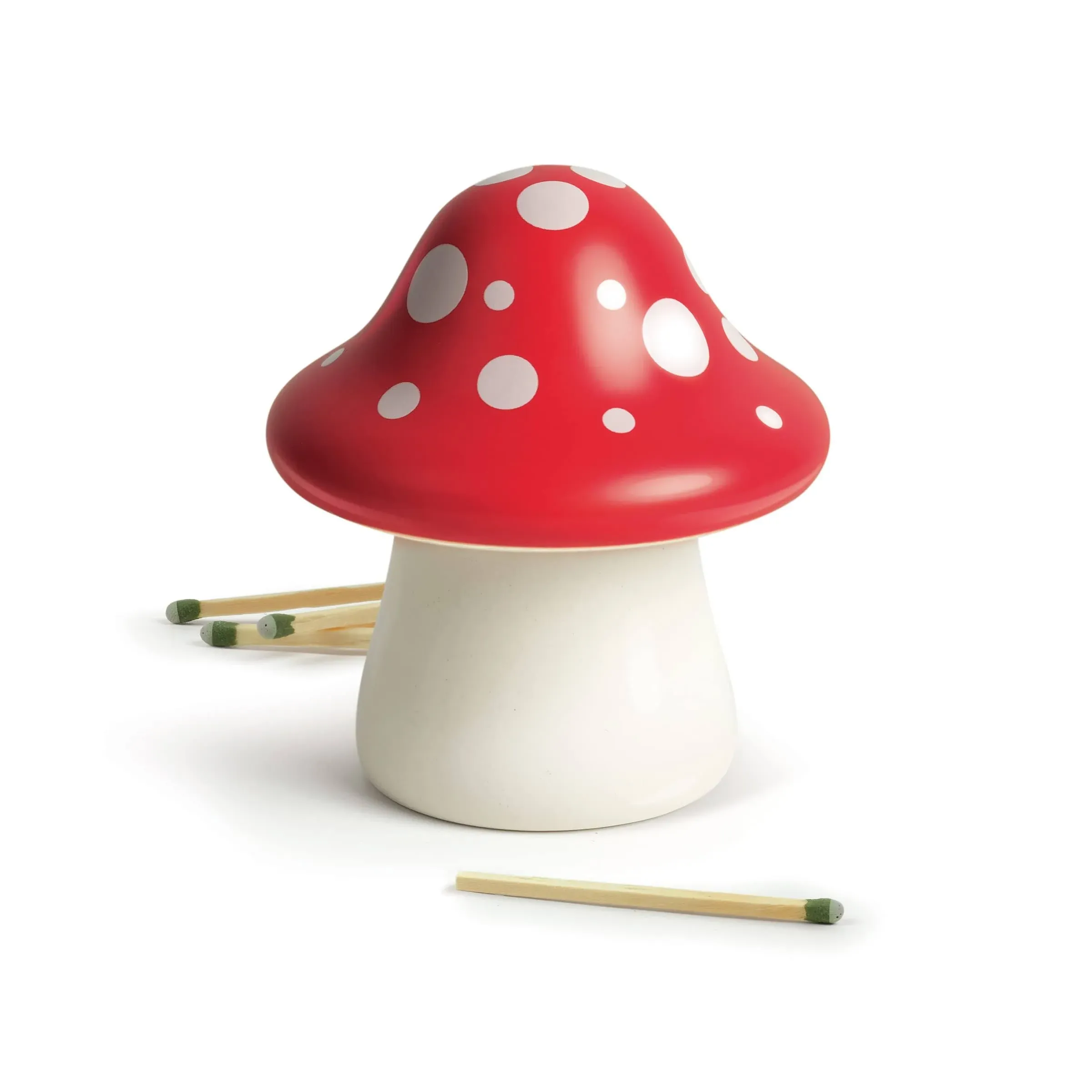 Merry Mushroom Match Holder And Striker