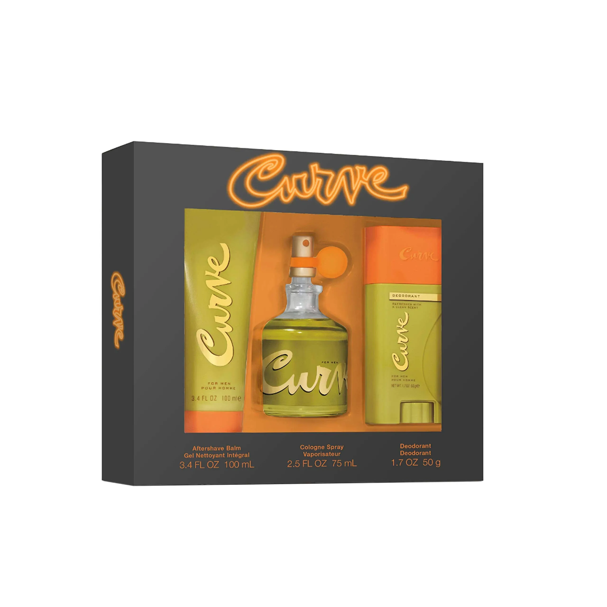 Curve Men's 3 Piece Gift Set