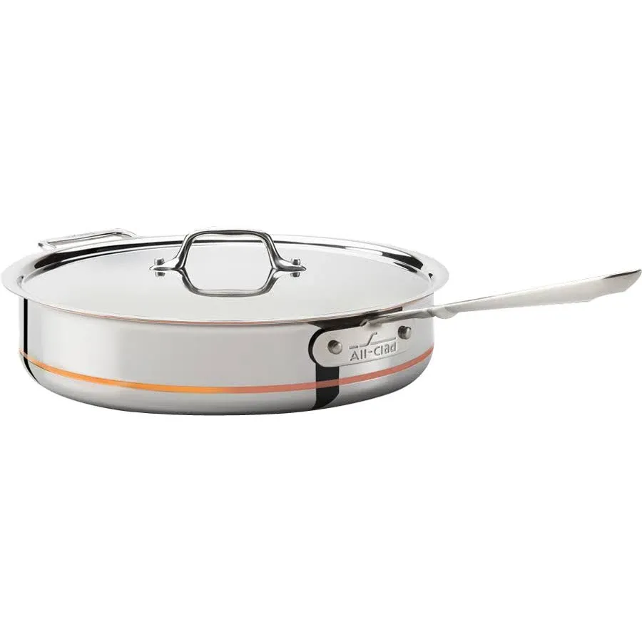 All-Clad Copper Core Saute Pan with Lid