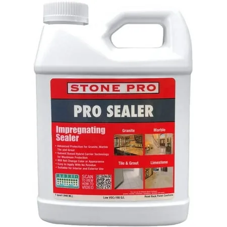 Tenax Hydrex Granite Sealer, Marble Sealer, & Stone or Concrete Sealer - 1/4 Liter