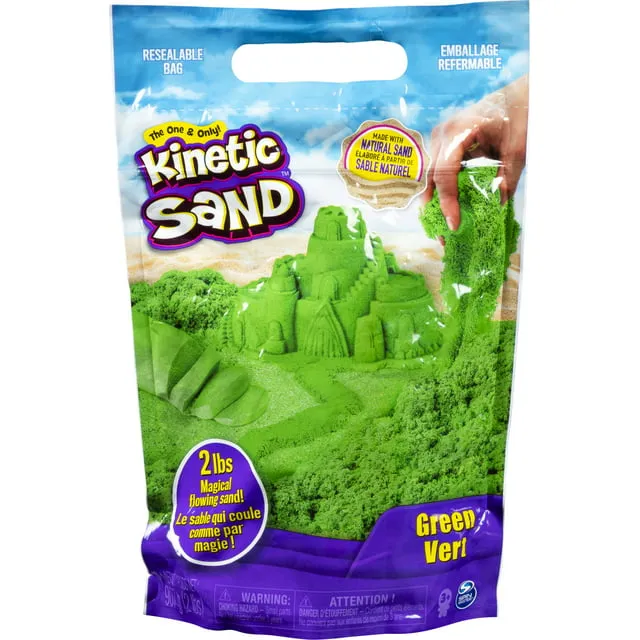 Kinetic Sand 2 Pound Green