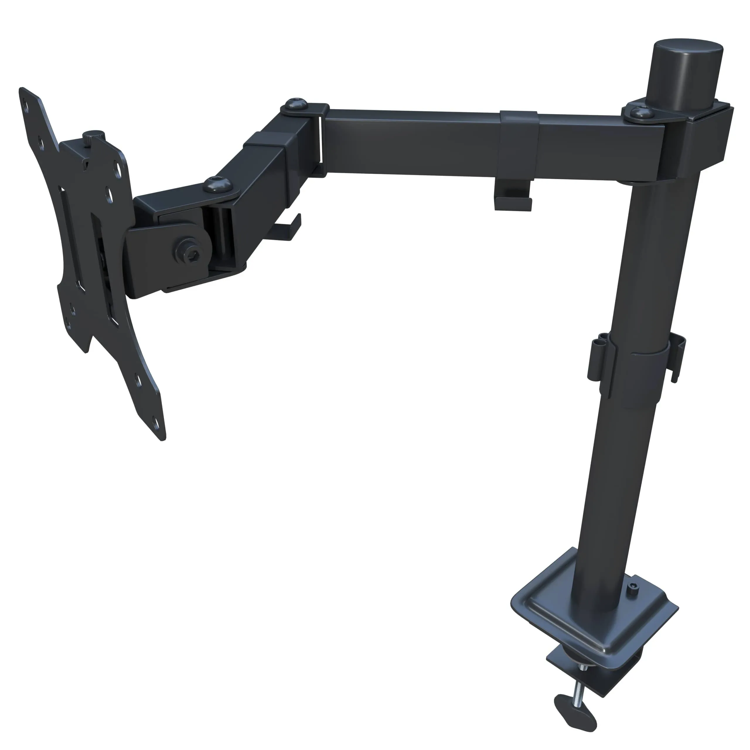 Monitor Stand - Single Monitor Arm - Fully Adjustable Motion