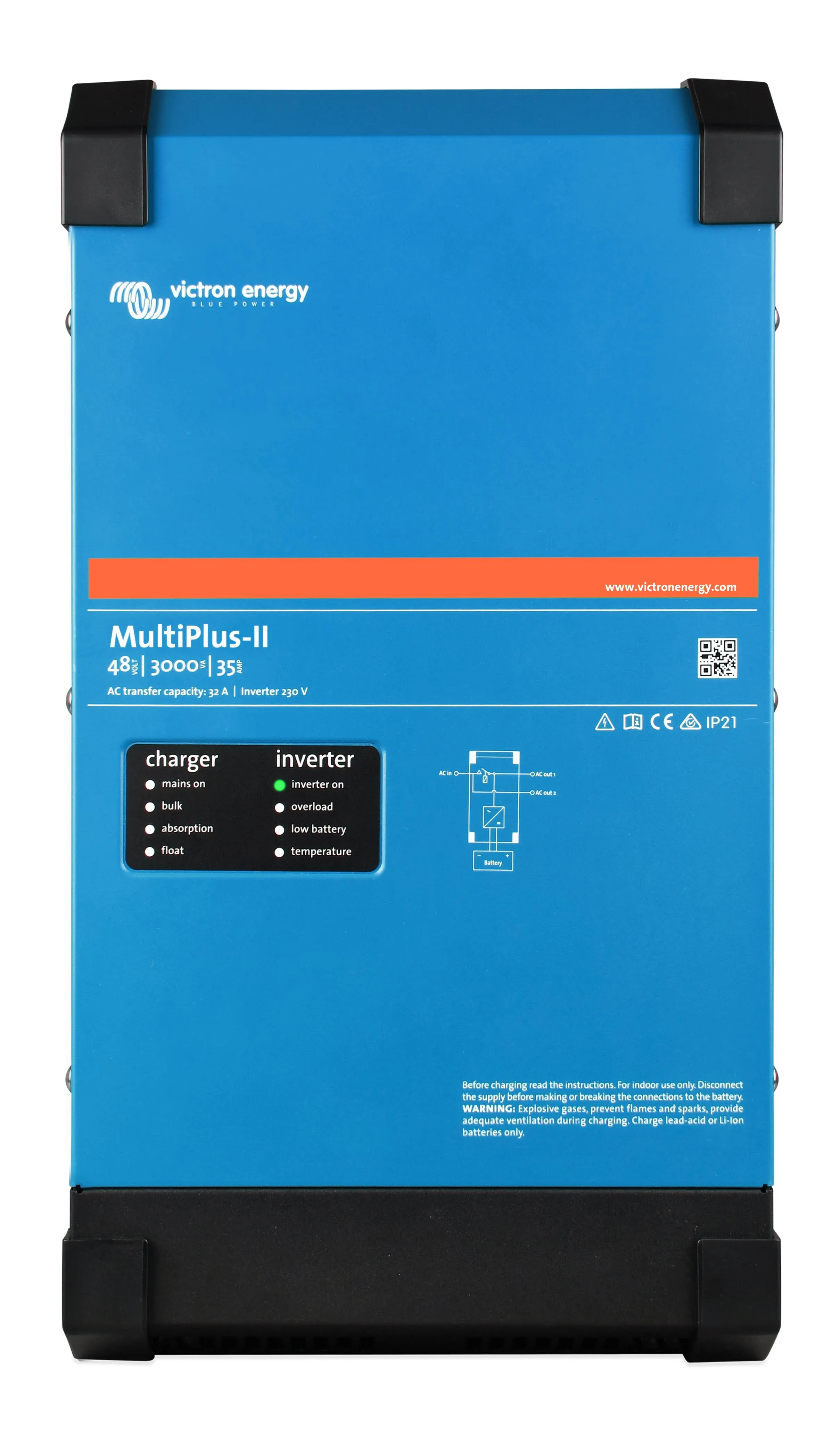 Victron MultiPlus-II 48/3000 - 35-50 - 120V - UL Approved