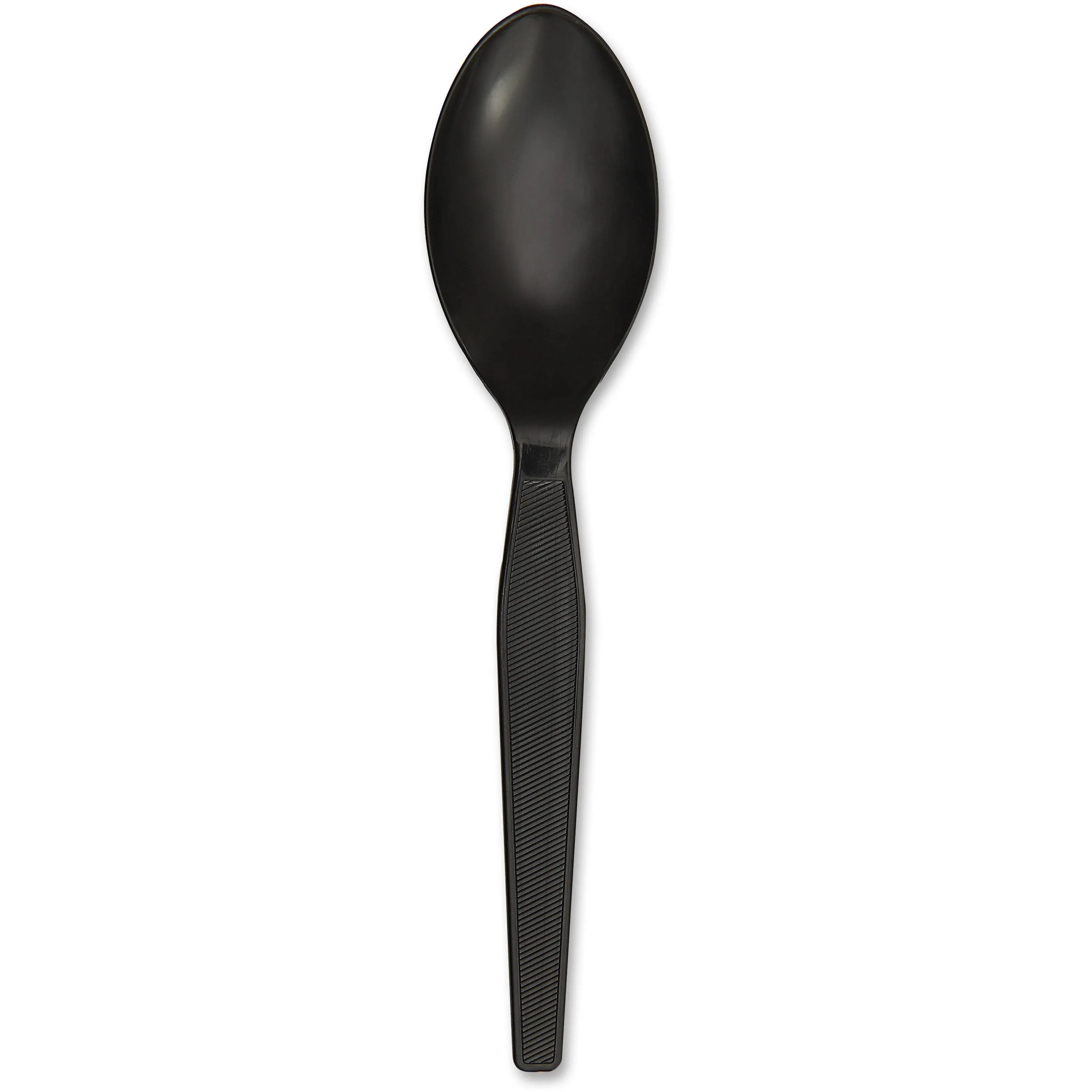 Genuine Joe, GJO30405, Heavyweight Spoon, 1000 / Carton, Black