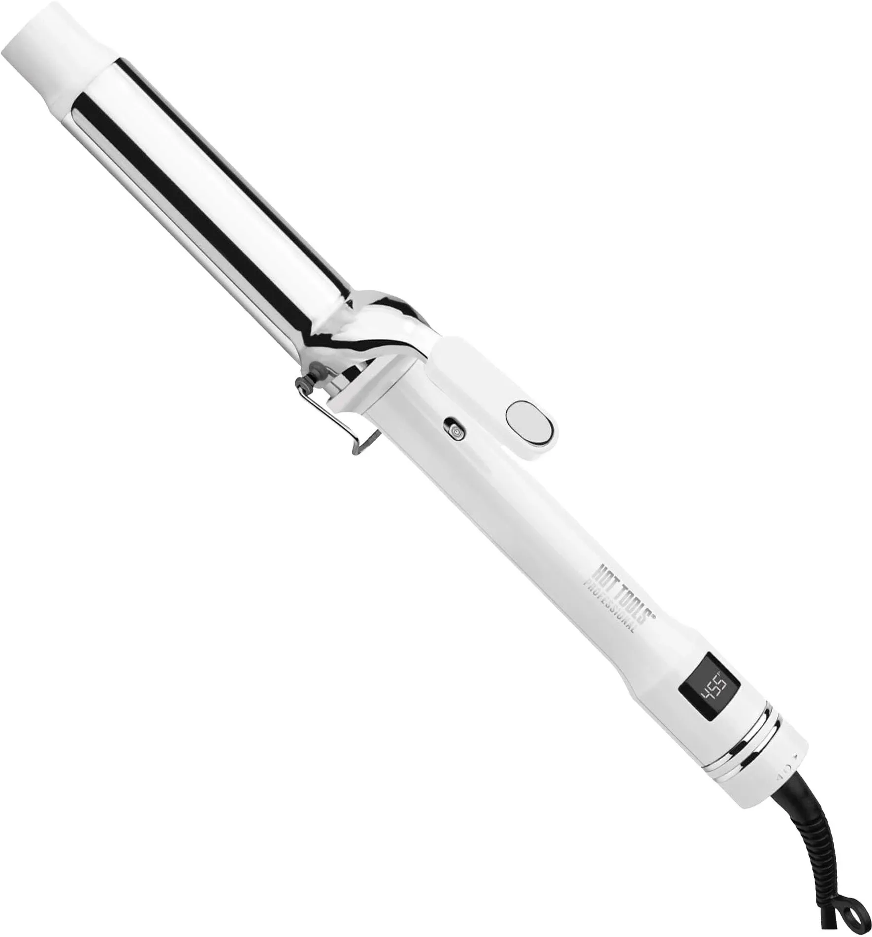 Hot Tools Professional Pro Artist Digital Salon Curling Iron White Gold 1-1/2&#034;