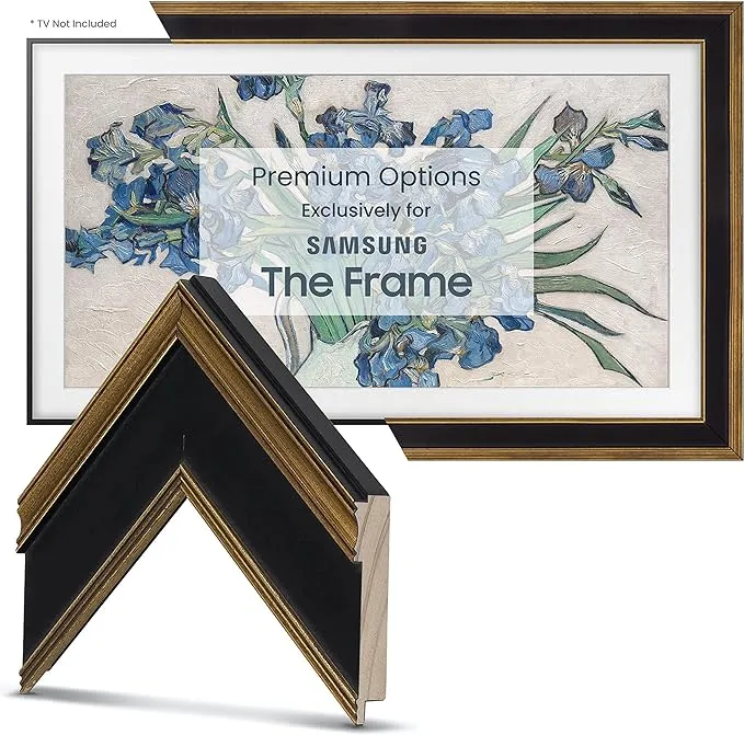 Deco TV Frames Customizable Frame for Samsung The Frame 2021-2023 TV