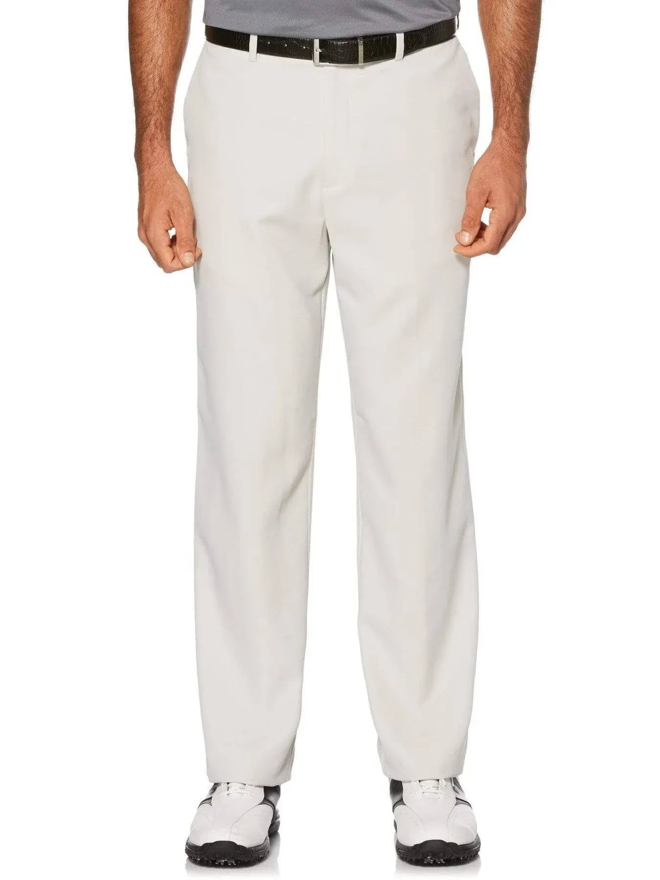 PGA TOUR Pantalón de Golf Frontal Plano con Cintura Extensible (Talla de Cintura 30 44 Grande y Alta) Pantalones de Golf para para Hombre