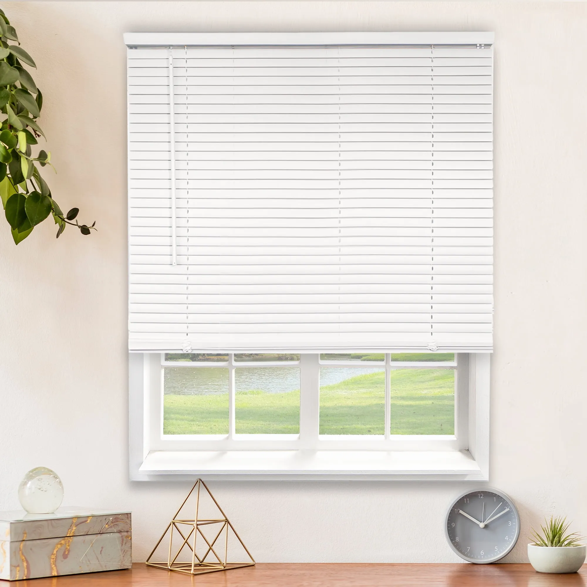 Chicology Cordless 1-inch Vinyl Mini Blinds