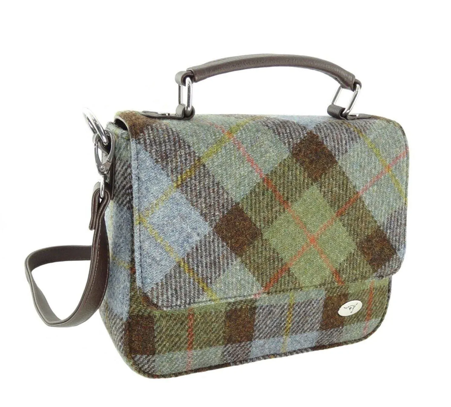 Glen Appin Harris Tweed 'Thurso' Square Bag