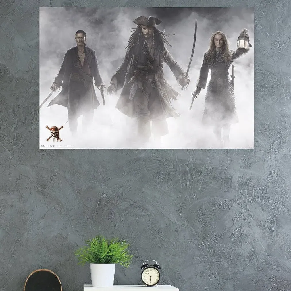 Trends International Pirates of The Caribbean 3 Group Poster