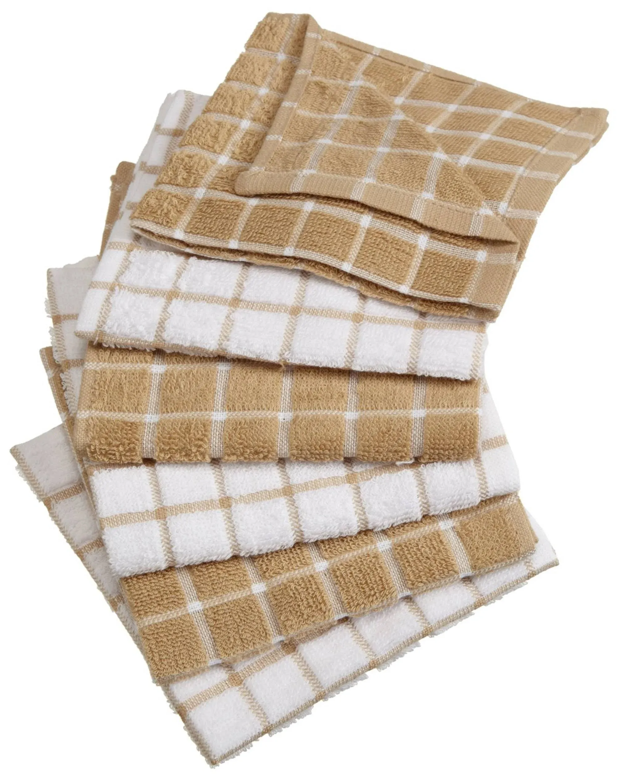 DII Combo Windowpane Dishcloth Set of 6