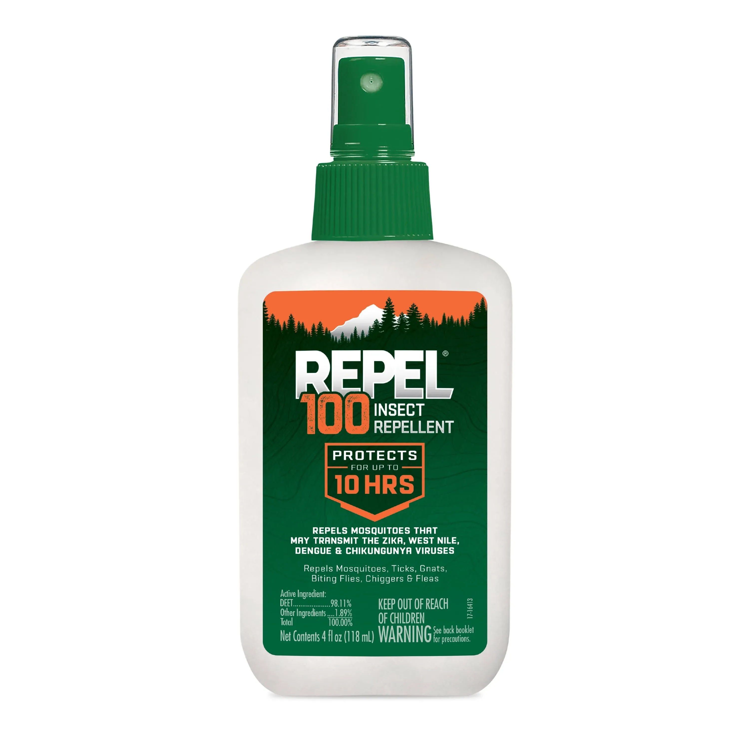 Repel 100 Insect Repellent Pump Spray, 98% Deet - 4 fl oz bottle