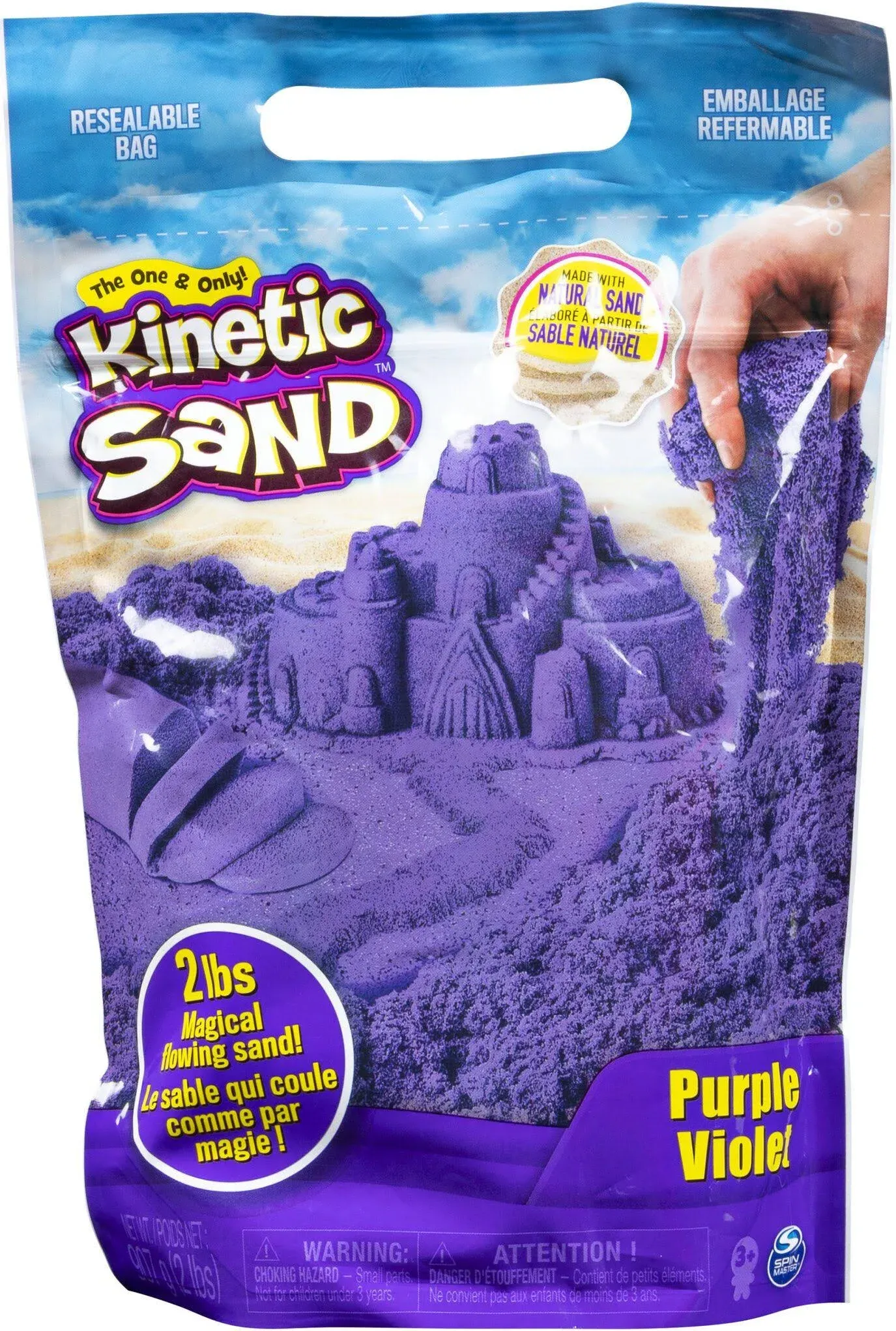 Kinetic Sand The Original Moldable Sensory Play Sand Green 2 Pounds