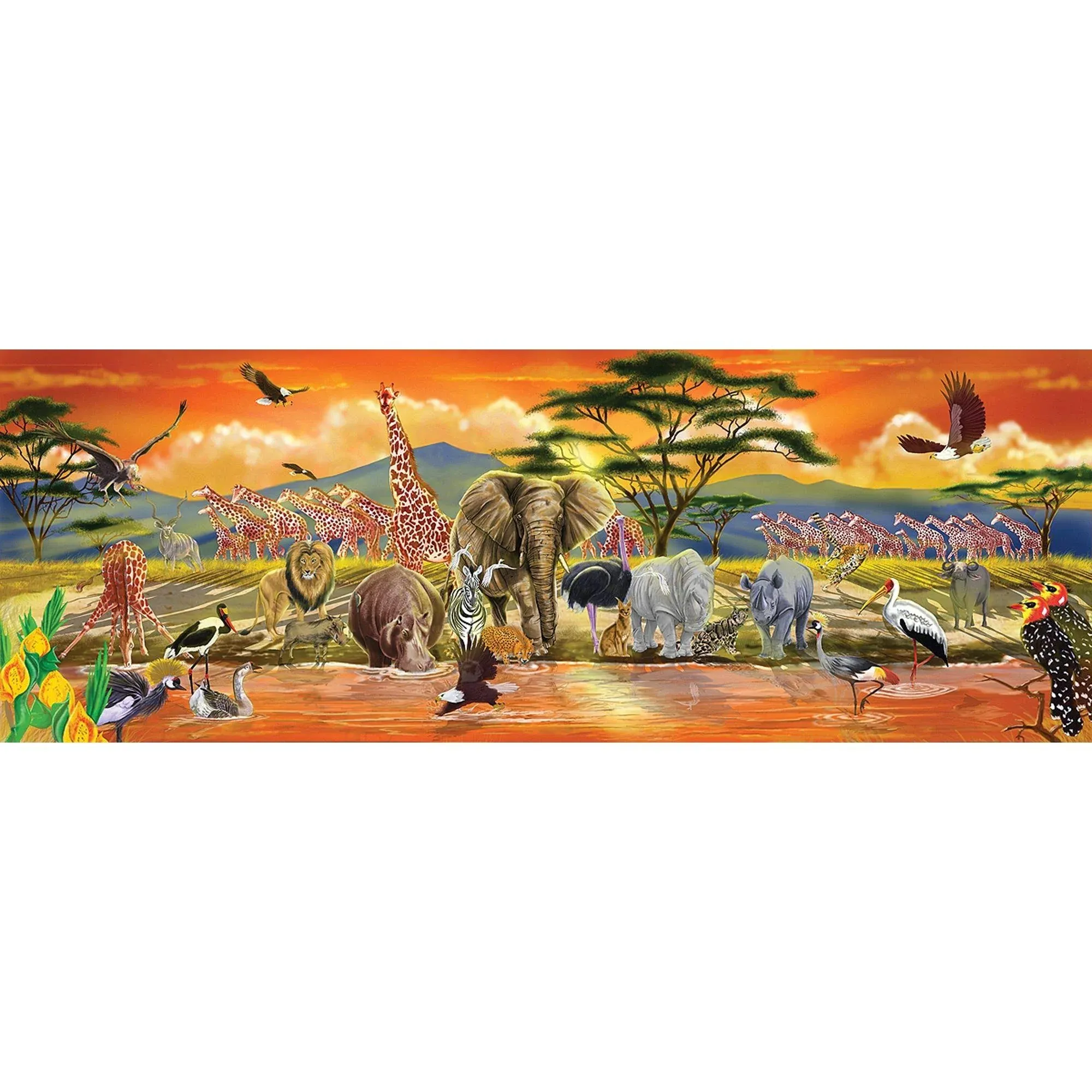 Melissa & Doug 100-pc. Safari Floor Puzzle