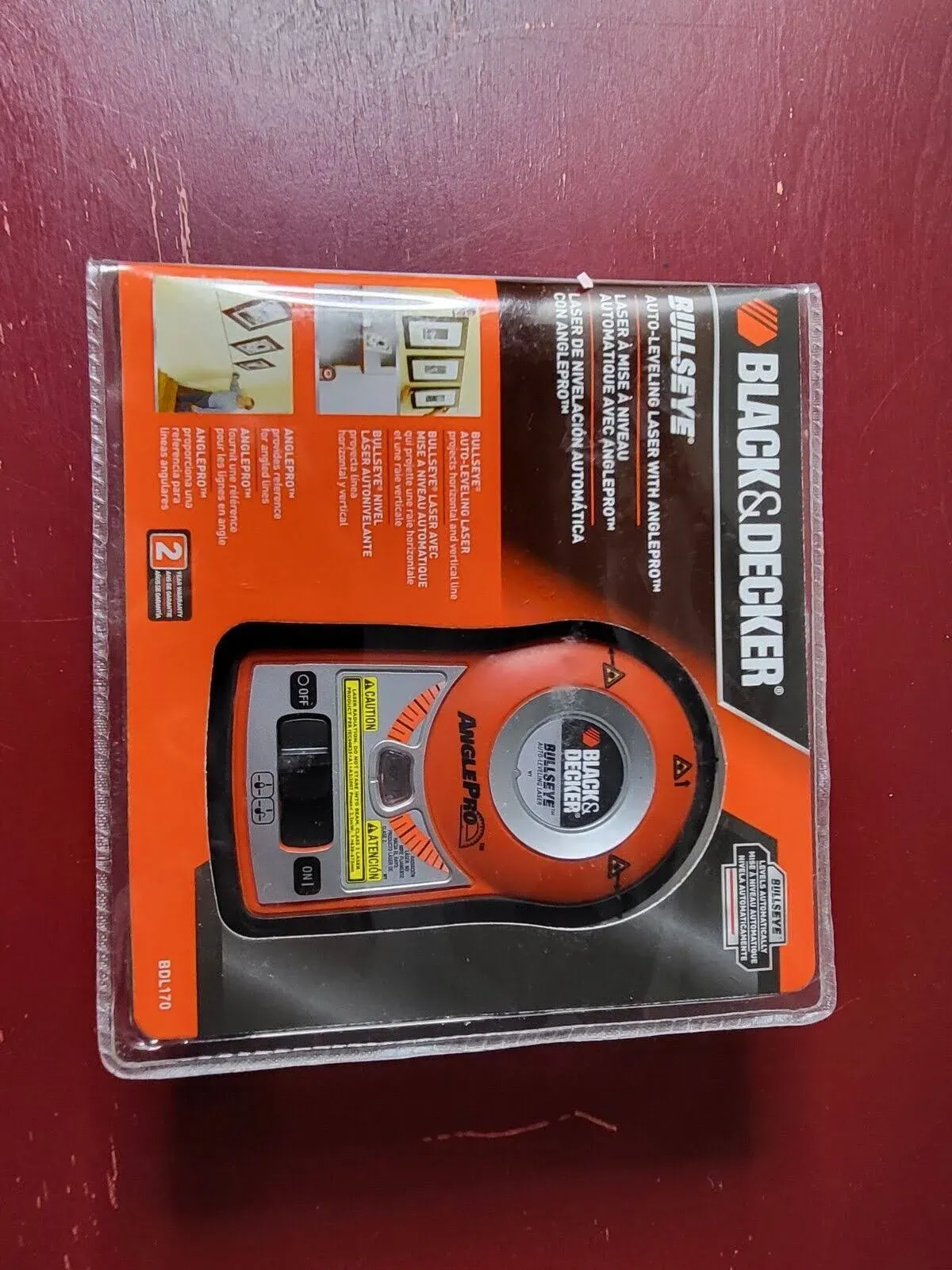 Black+decker Line Laser Auto-Leveling With AnglePro Bdl170