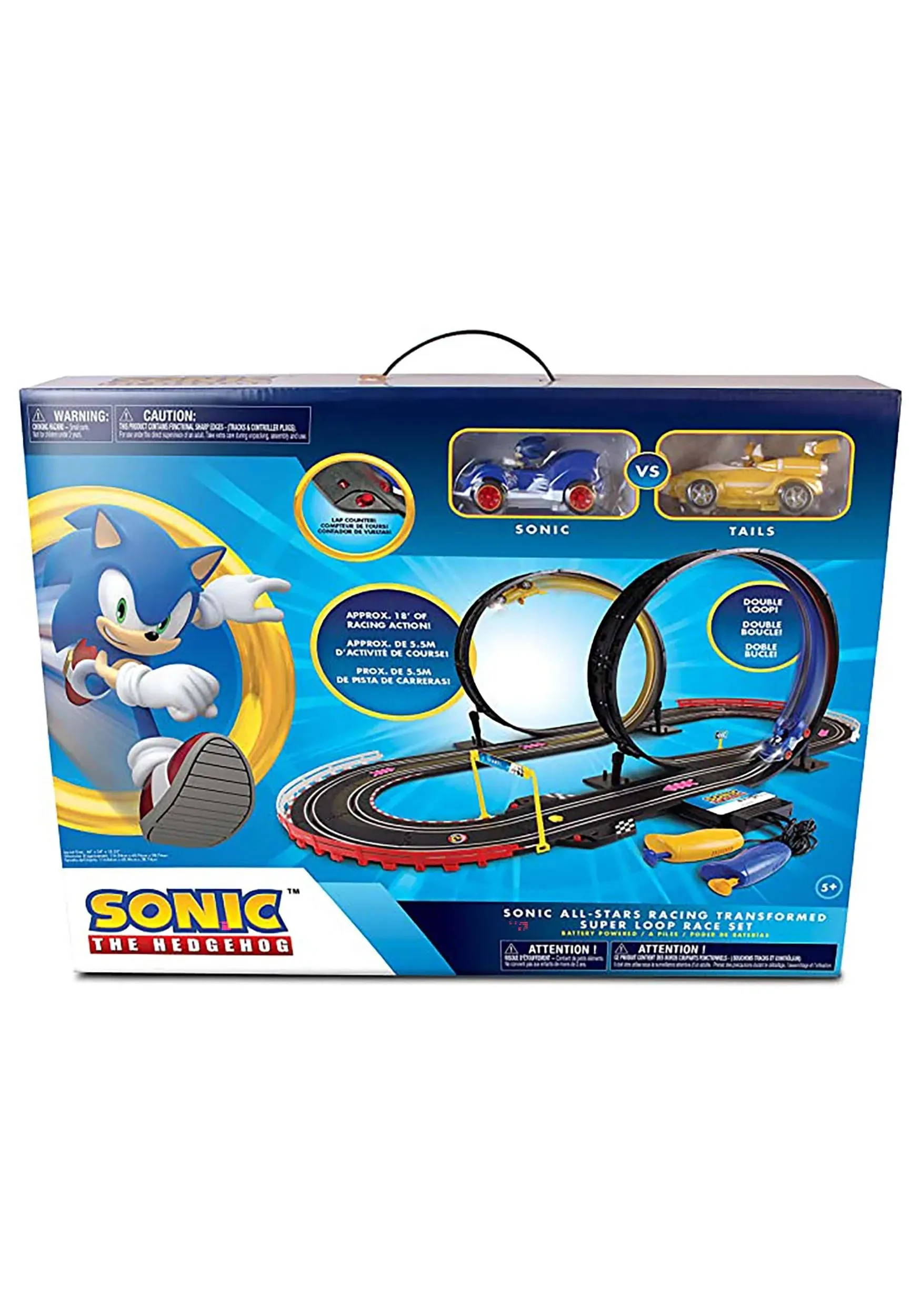 Sonic The Hedgehog All-Stars Racing Transformed Super Loop Race Set