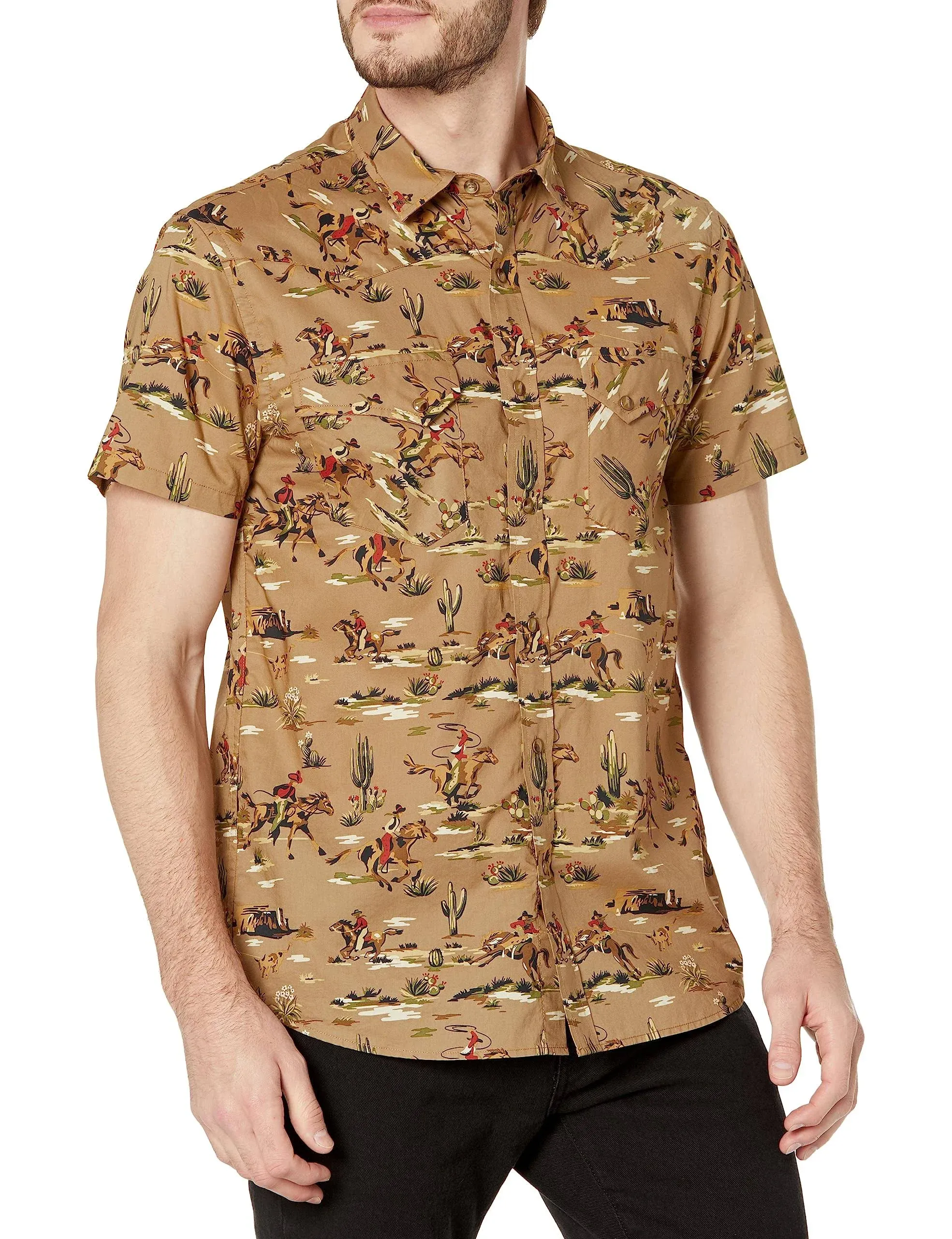 Pendleton Men&#039;s Laramie Short Sleeve Snap Shirt