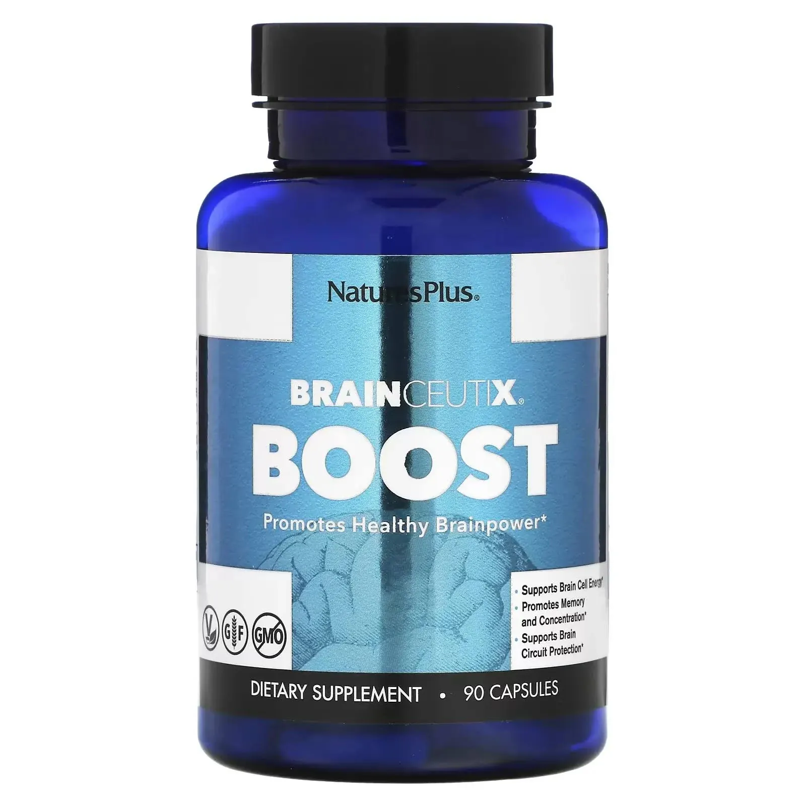 NaturesPlus, Brainceutix Boost, 90 Capsules