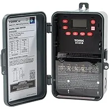 Tork Temporizador Electrónico , 40 Amperes , 120-277 Voltaje , Modo de Operación: 24 hrs , Número de Canales: 1