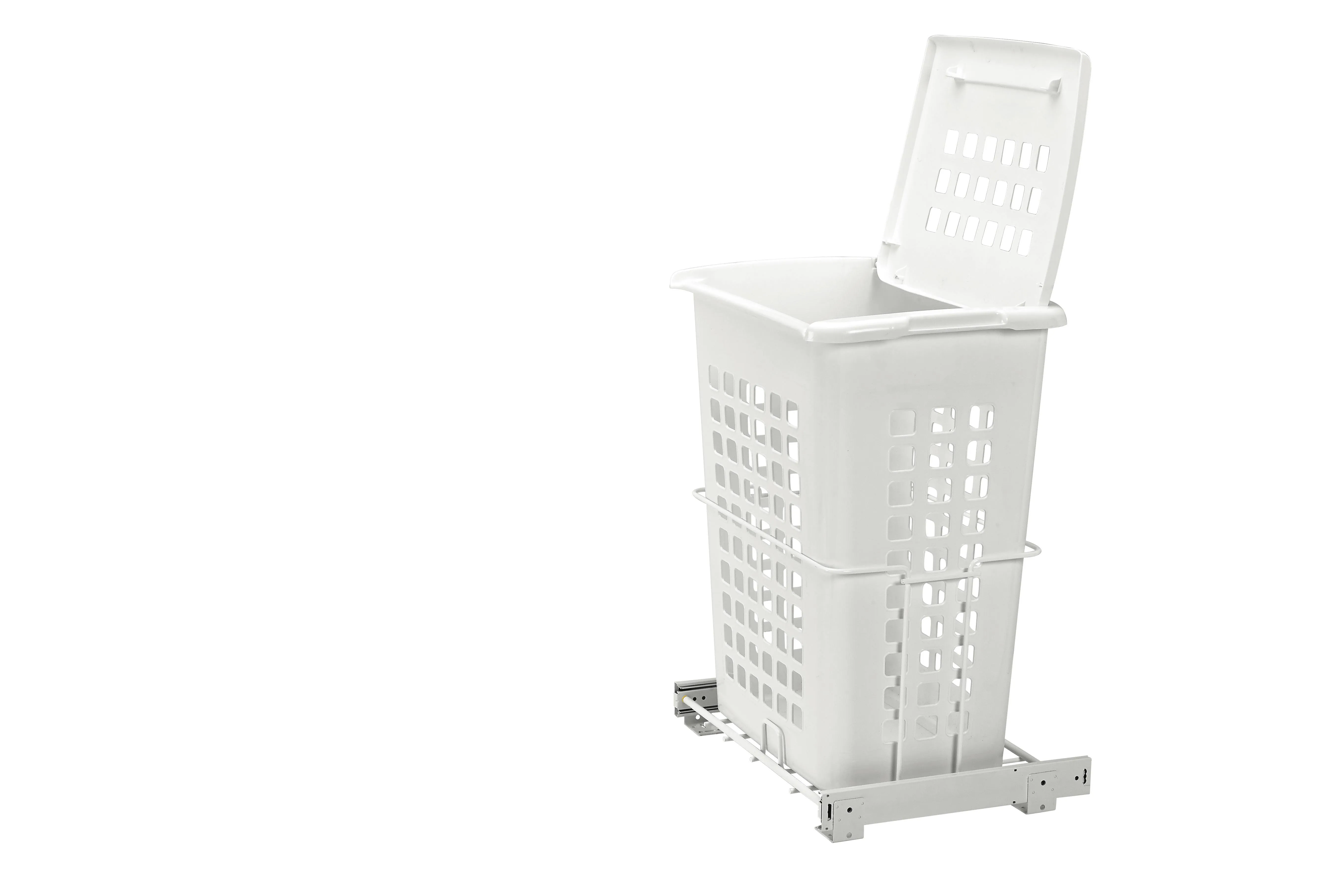 Rev-A-Shelf Polymer Pullout Hamper for Vanity/Closet Applications