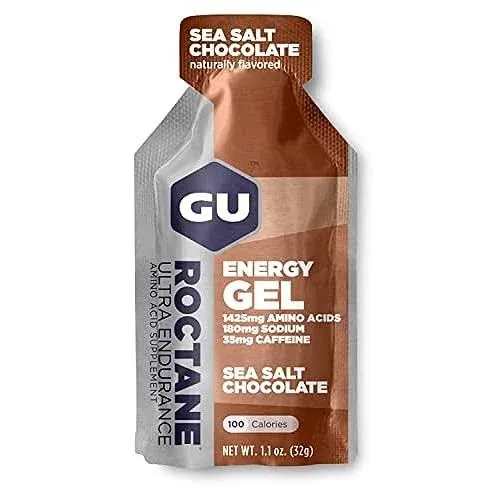 GU Roctane Ultra Endurance Energy Gel, Lemonade - 24 count, 27.1 oz box