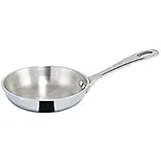 Winco DCFP-4S 4" Try-Ply Stainless Mini Fry Pan