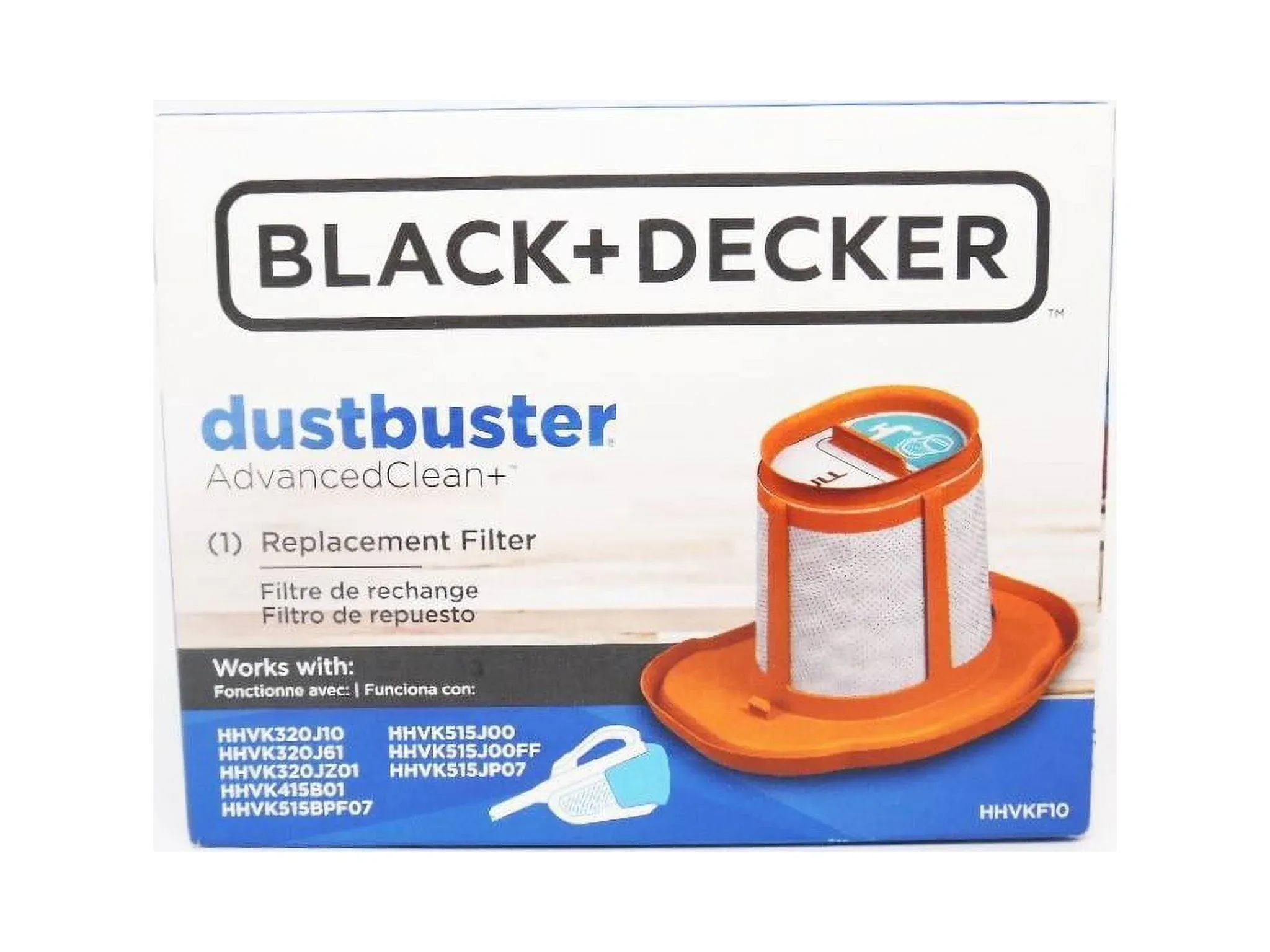 BLACK+DECKER dustbuster AdvancedClean+ Washable Vacuum Filter for Handheld Vacuums