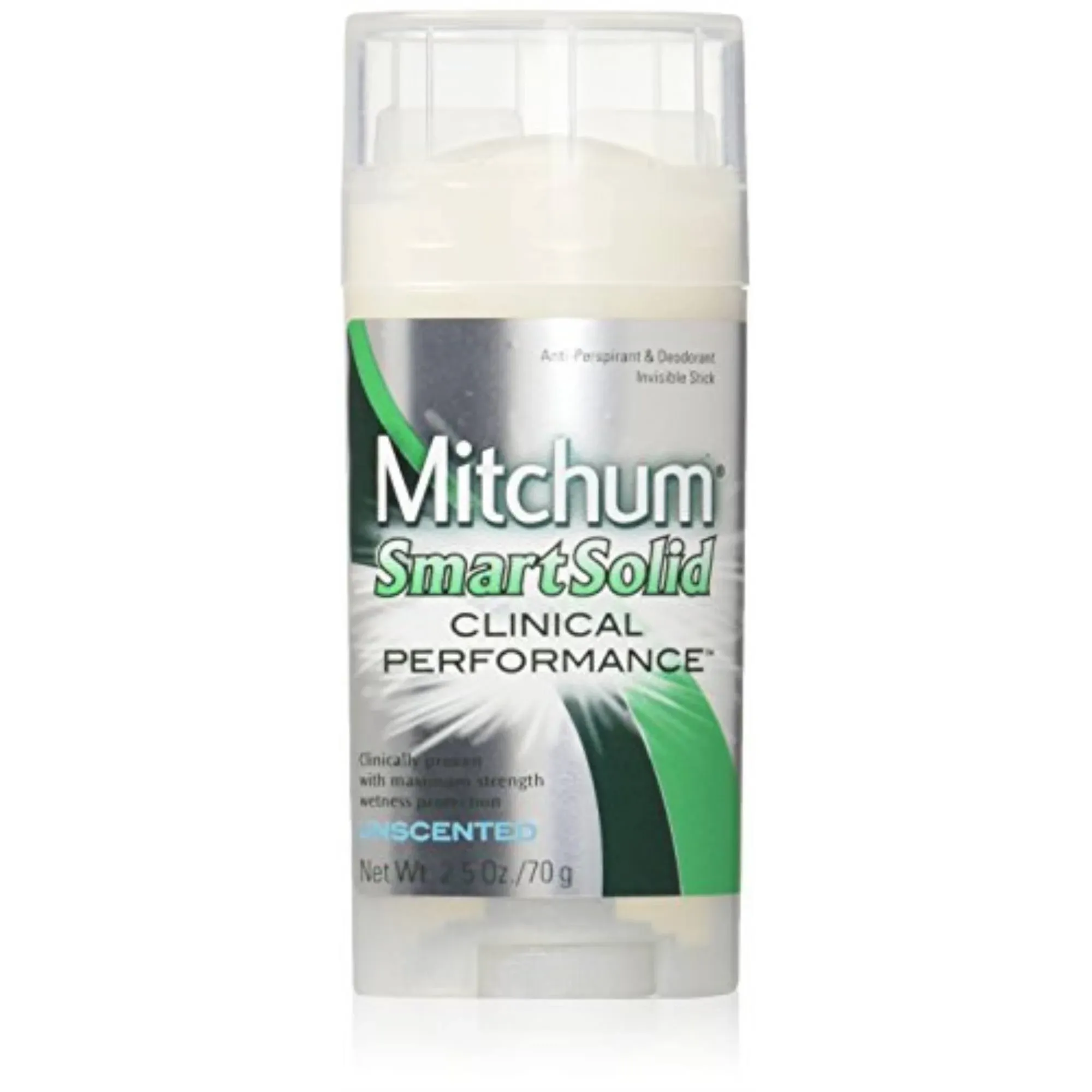 Mitchum Smart Solid Anti-Perspirant Deodorant Unscented