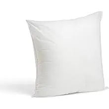 Foamily Throw Pillows Insert 18 x 18 Inches - Bed and Couch Decorative Pillow - Made in USA - Bed and Couch Sham Filler