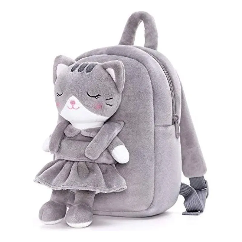 Lazada Kids Backpack Toddler Backpacks Stuffed Animal Cat Toys Small Backpack ...