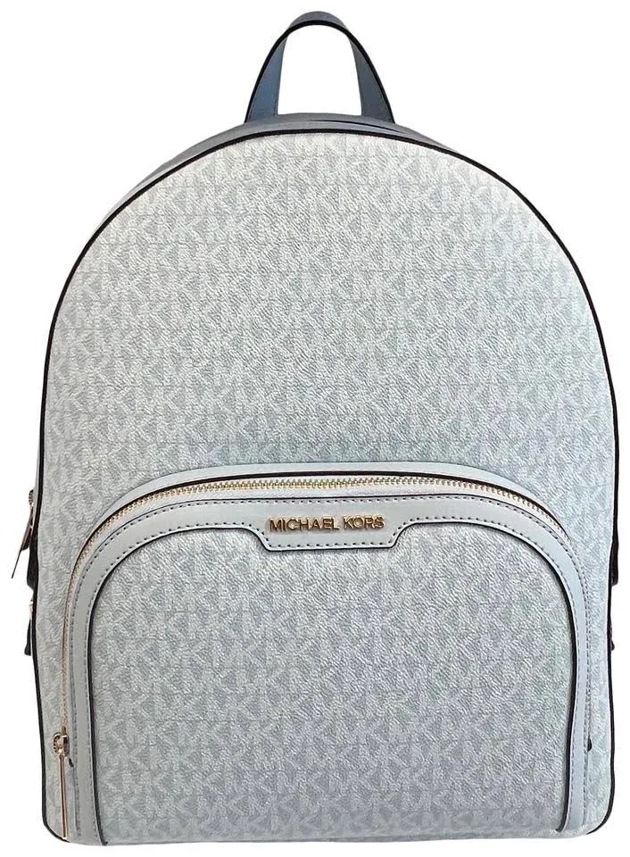 Michael Kors Jaycee Large Backpack MK Blue Pale Ocean