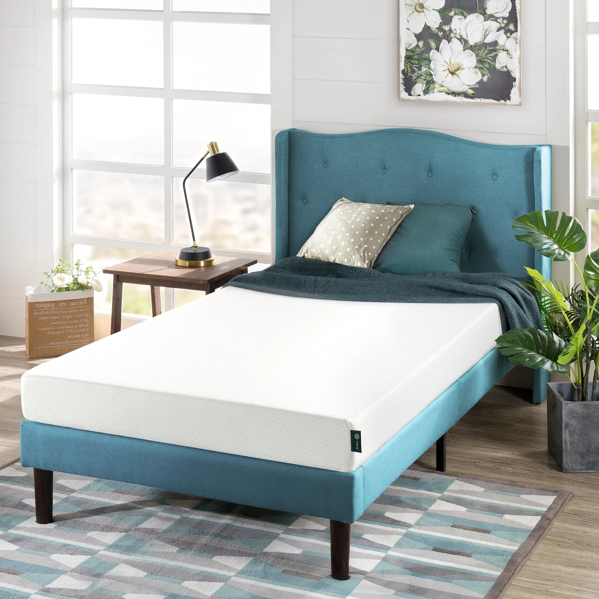 Zinus 6" Green Tea Memory Foam Mattress, Narrow Twin