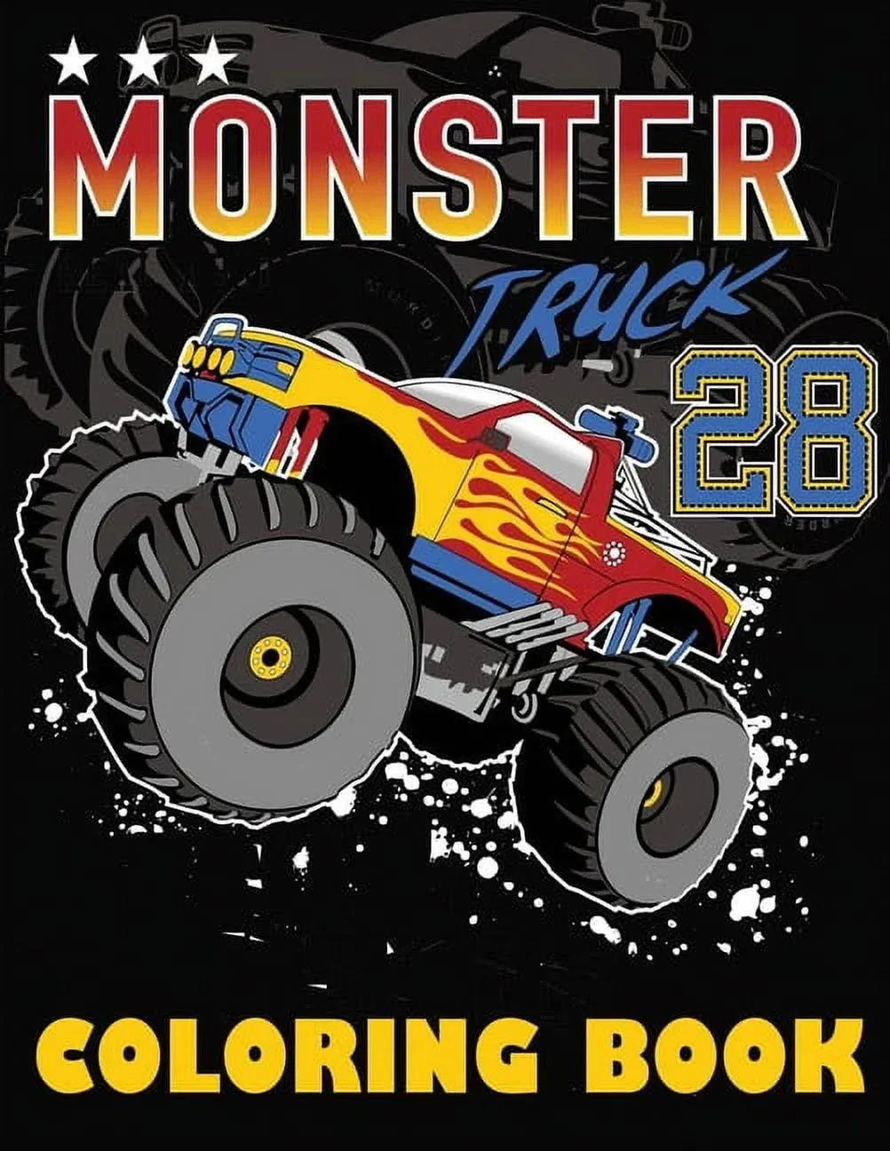 Monster Truck Coloring Book [Book]