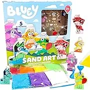 Bluey The Dog and Friends. Sand Art. Create Your Own Sand Art 