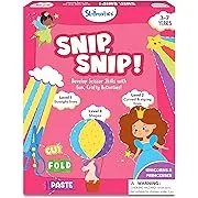 Skillmatics Art & Craft Kit - Snip, Snip Unicorns & Princesses, Develop Scissor Skills, Child Safe, TikTok Viral Sensation, Stocking Stuffers, Christmas Gifts for Girls & Boys Ages 3, 4, 5, 6, 7