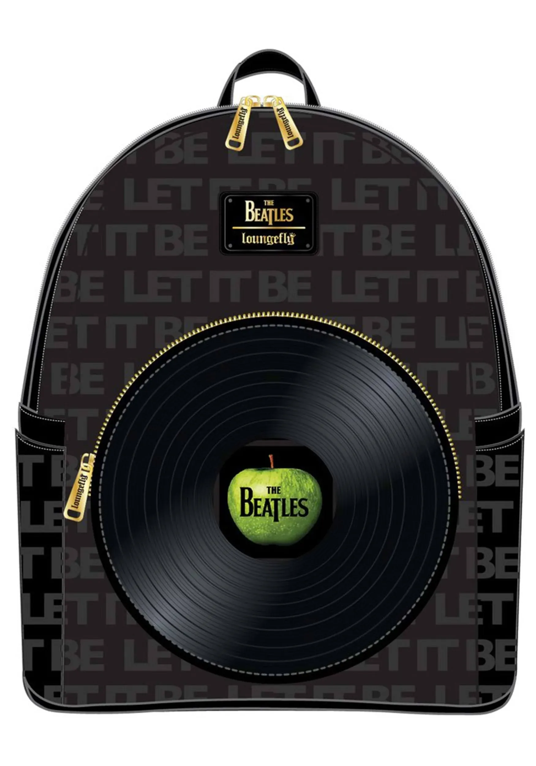 The Beatles - Let It Be Vinyl Record Mini Backpack