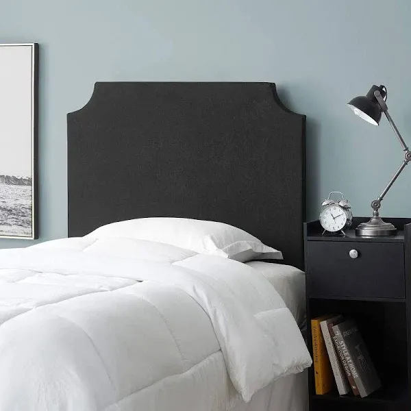 DormCo DIY Headboard - Twin/Twin XL College Bedding Headboard - Black