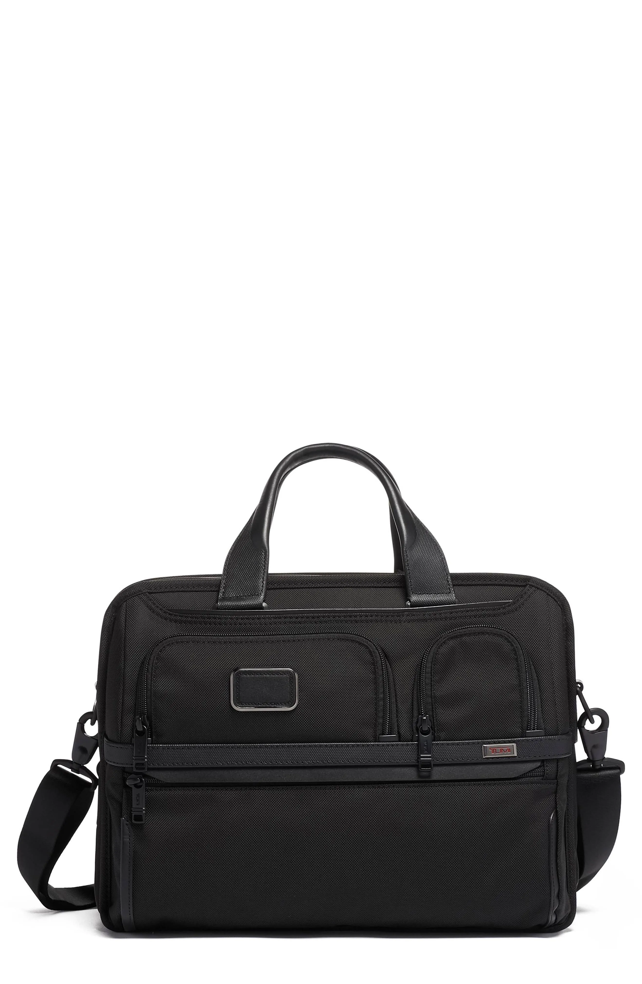 Tumi Alpha Expandable Organizer Laptop Brief