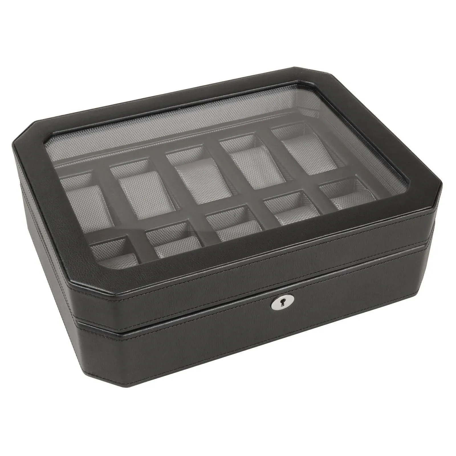 WOLF Windsor 10 Piece Watch Box