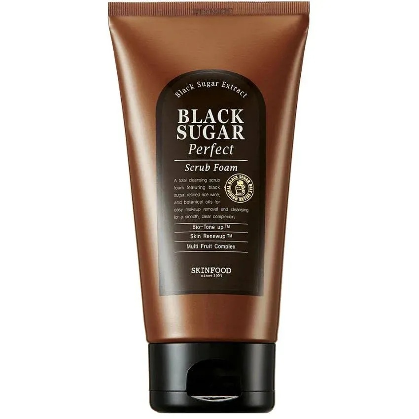 SKINFOOD Black Sugar Perfect Scrub Foam 180g