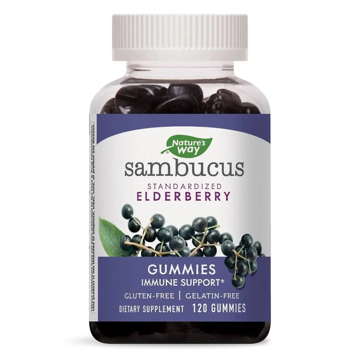 Nature's Way Sambucus Elderberry, Gummies - 40 gummies