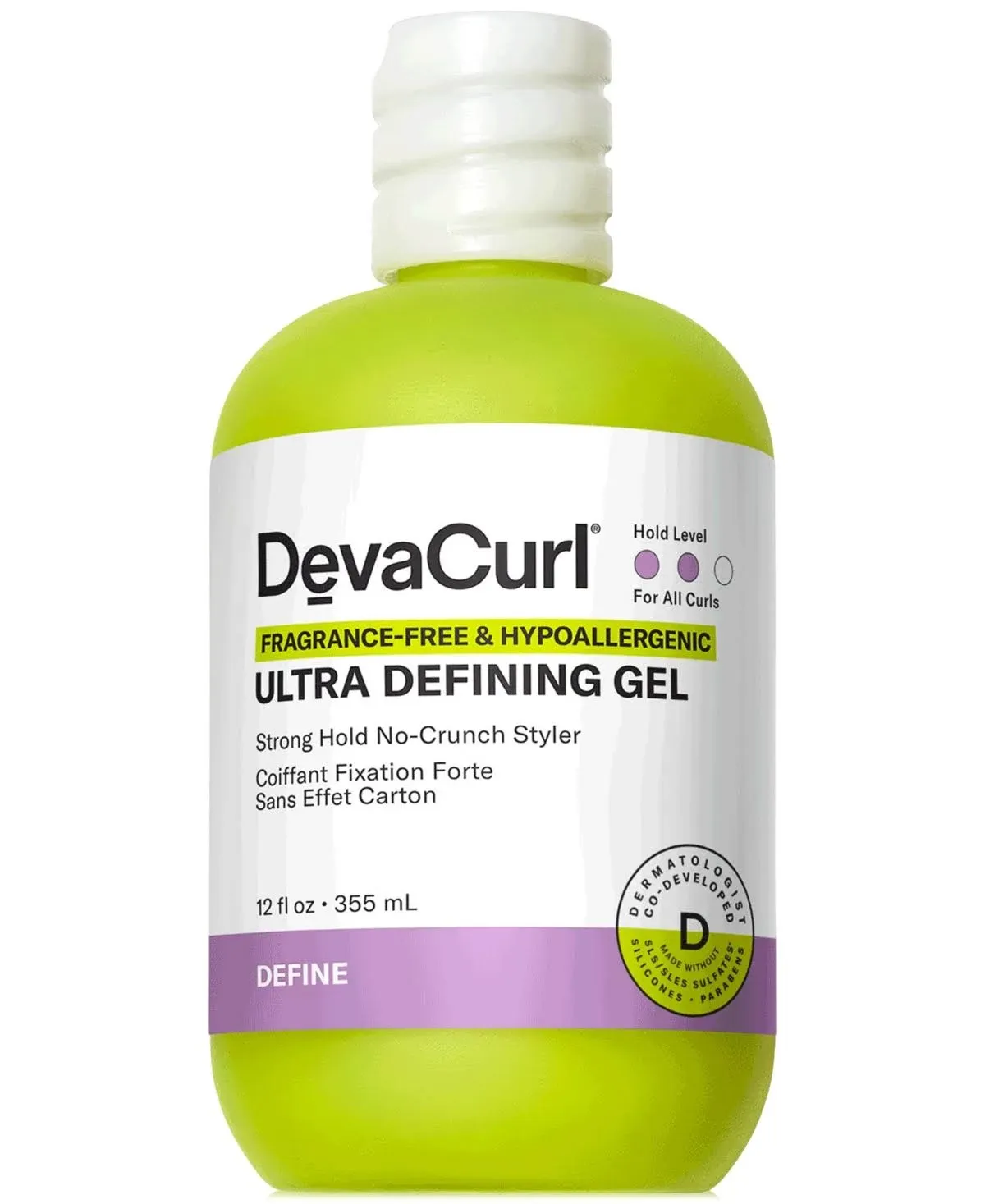 DevaCurl, Ultra Defining Gel, Strong Hold No-Crunch Styler, 12 fl oz (355 ml)